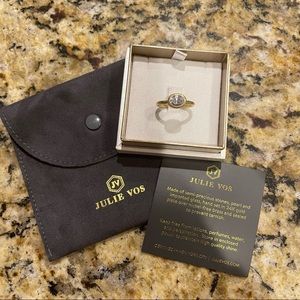 julie vos jewel stack ring size 8